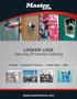 LOCKER LOCK Security Products Catalog