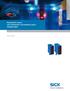 Photoelectric sensors G10, Photoelectric retro-reflective sensor, Standard optics