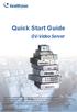 Quick Start Guide. GV-Video Server