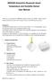 BBW200 SmartClim Bluetooth Smart Temperature and Humidity Sensor User Manual