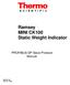 Ramsey MINI CK100 Static Weight Indicator