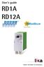 User's guide RD1A RD12A. RS-232 version. Smart encoders & actuators