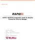 RAPID7 NEXPOSE Integration Guide for McAfee Enterprise Security Manager