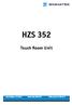 HZS 352 Touch Room Unit