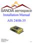 Installation Manual AIS 240B-35