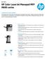 HP Color LaserJet Managed MFP M680 series