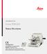 Leica RM2265. Rotary Microtome. Instructions for Use