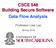 CSCE 548 Building Secure Software Data Flow Analysis