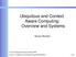 Ubiquitous and Context Aware Computing: Overview and Systems
