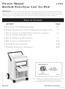 Owners Manual Bretford PowerSync Cart for ipod