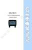 VLCD-5. VLCD-5 Display Instrument Operation Manual