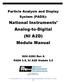 National Instruments Analog-to-Digital (NI A2D) Module Manual