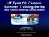 UT Tyler OU Campus Summer Training Series