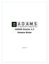 ADAMS Version 3.3 Release Notes