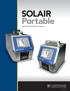 SOLAIR Portable. Airborne Particle Counters 2017/11/09