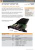 M1QSFP28SFP28. 5-speed dual-media test module. Xena Networks The price/performance leaders in Gigabit Ethernet Test & Measurement