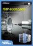 NHP 4000/5000. High productivity Horizontal Machining Center