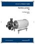 FB-Hygia.book Page 1 Monday, June 21, :58 PM GRUNDFOS PRODUCT GUIDE. Sanitary pumps. Centrifugal pumps 60 Hz
