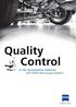Quality Control. in the Automotive Industry with ZEISS Microscope Systems