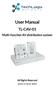 User Manual TL-CAV-01 Multi-function AV distribution system All Rights Reserved Version: TL-CAV-01_160621