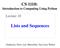 CS 1110: Introduction to Computing Using Python Lists and Sequences