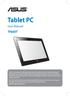 Tablet PC. User Manual TF600T