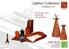 Made in India. Leather Collection. Catalogue 2017 LEATHER. - lamps & small furniture - business gifts - office accessories