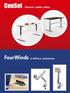 Electric Table Lifter. FourWinds. e-office Solution