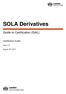 SOLA Derivatives. Guide to Certification (SAIL) Certification Guide. Issue 1.5