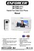 DP-234Q (NTSC) DP-734Q (PAL) Hands-Free Video Door Phone Manual
