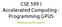 CSE 599 I Accelerated Computing - Programming GPUS. Memory performance