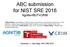 ABC submission for NIST SRE 2016