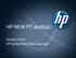 HP NEW PC portfolio. Nedžad Pjanić HP Serbia PSG Sales specialist