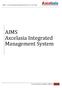 AIMS Axcelasia Integrated Management System