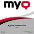 MyQ Basic Installation Guide