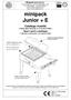 minipack Junior + E Catalogo ricambi ( Valido dalla matricola nr del ) Spare parts catalogue