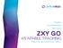 Portability Accurate Positioning Performance ZXY GO WEARABLE TRACKING PRODUCT INFORMATION SHEET