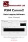 PSM Comm2 Data Logging Software User Manual