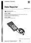 Data Reporter. Installation-Operation E rev.f