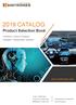 2019 CATALOG. Product Selection Book.   Certified In-Vehicle Computer Intelligent Transportation Systems