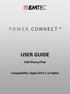 USER GUIDE. FOR iphone/ipad. Compatibility: Apple ios 5.1 or higher