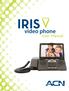 IRIS. video phone. User Manual
