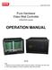 Pure Hardware Video Wall Controller. (VPHXXXX series) OPERATION MANUAL V3.0