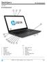 QuickSpecs. HP 250 G6 Notebook PC. Overview. HP 250 G6 Notebook PC. Left