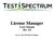 License Manager Users Manual, rev