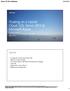 Floating on a Hybrid Cloud: SQL Server 2014 & Microsoft Azure Timothy P. McAliley Microsoft Premier Field Engineer SQL Server May 8, 2014