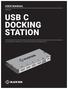 USB C DOCKING STATION