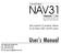 NAV31. User s Manual GEOMAR SOFTWARE INC. Tel: Fax: