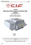 REFLOW OVEN, FORCED CONVECTION FT05.B ( Item code F31112)