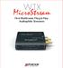 WTX MicroStream. First Multiroom Plug & Play Audiophile Streamer